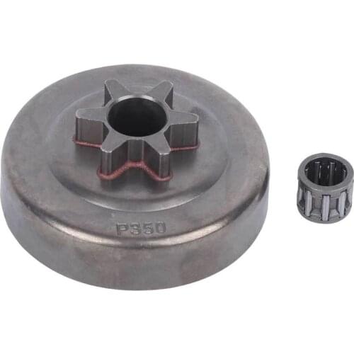 1 pc 3/8in 6T Clutch Drum Bearing Kit Fit for Partner 350 351 352 370 370 371 390 420 Chainsaw Needle Bearing
