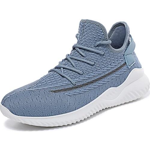 Fitness Mesh Running Shoes Comfortable Lightweight Sports Shoes Non-slip Breathable Summer Casual Mens Skateboard Shoes