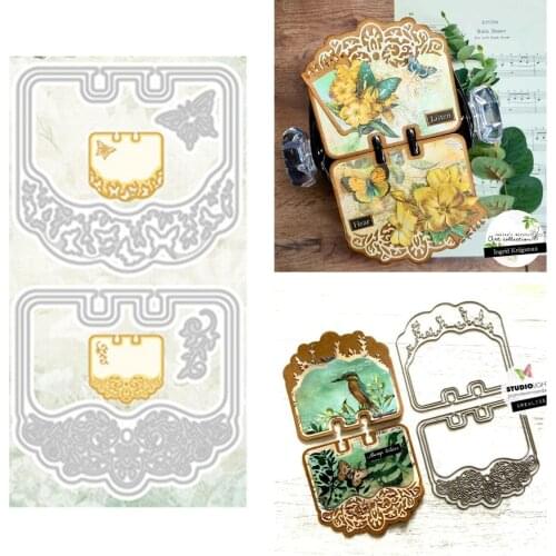 New Arrival 2021Butterfly Pattern Cutting Dies Scrapbook Diary Decoration Stencil Embossing Template DIY Greeting Card Handmade