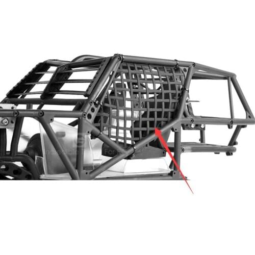 Rubber Lunggage Rack /Window/Roll Cage /Frame Net for 1/14 1/10 1/ 12 1/5 1/8 RC Desert Snow 5b buggy Truck
