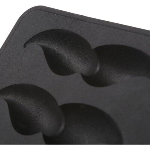 Mustache Beard Shaped Silicone Ice Cube Tray Mold Popsicle Candy Soap Mould Tool L4MF