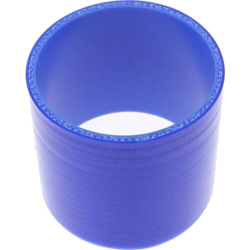 Silicone High Temperature 4-Ply Reinforced Straight Coupler Hose, 0.3Mpa to 0.9Mpa Working Pressure, 3 inch Length, 2 inch ID