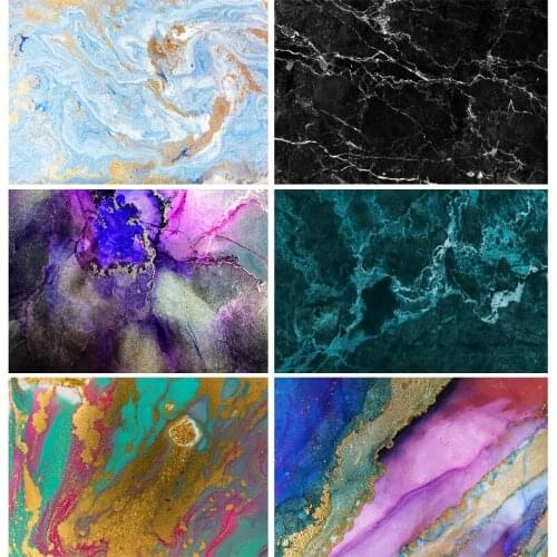 Vinyl Custom Photography Backdrops Props Colorful Marble Pattern Texture Photo Studio Background 20830DLH-09