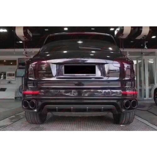 Apply to Cayenne carbon fiber rear lip, rear lip, small wrap, spoiler, automotive supplies, automotive accessories