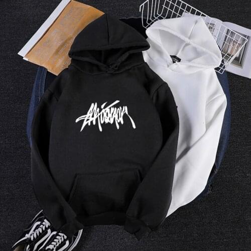 Women Clothes Oversized Sweatshirt Hoodie Streetwear Style Hoodies Letter Print Ladies Long Sleeve Casual Hooded Pullover 3XL