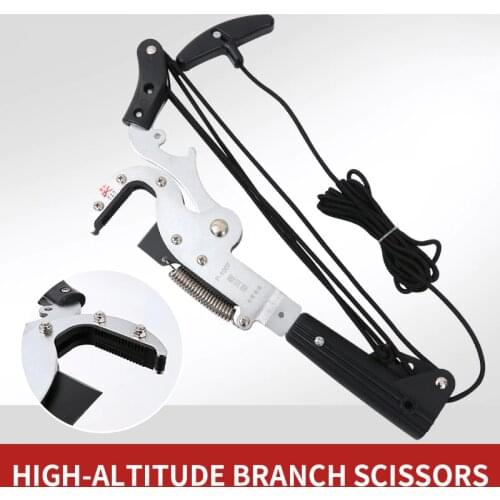 1007 High-altitude Pruning Shears And High Branch Shears Telescopic Four-pulley Thick Branch Shears High-altitude Saw