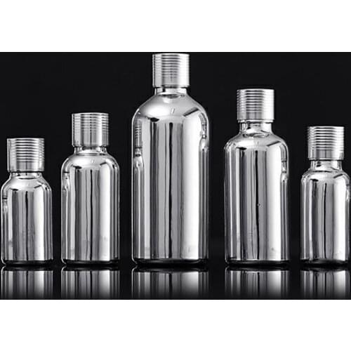 5/15/30/50ml Portable Glass Stopper Perfume Essential Oils Bottle Empty Bottle