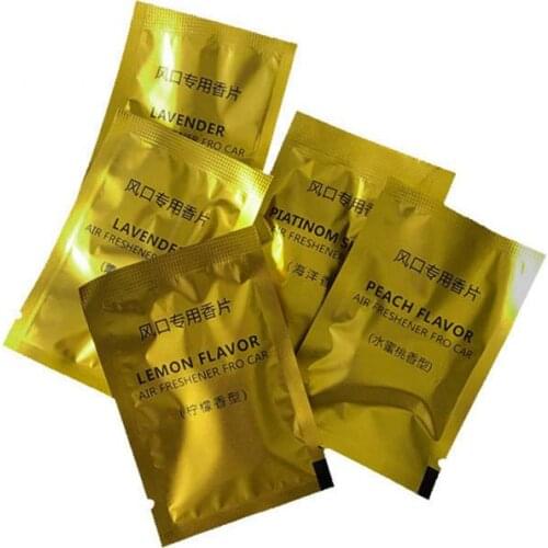 5 Bag Car Accessories Car Outlet Perfume Air Freshener Air Conditioning Vent Clip Vent Clip Flavor Piece 5 Flavor Styling TSLM1