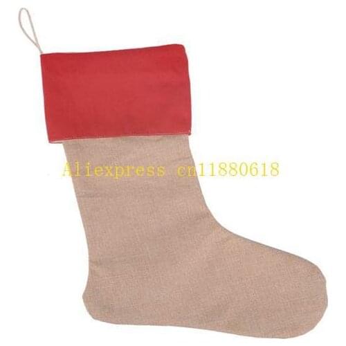 50pcs/lot Christmas decor party decorations Santa Claus Christmas stocking Stockings candy socks Christmas gifts bag