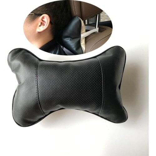 2pcs Car neck pillows universal headrest case for SAAB 9-3 9-5 9000 93 900 95 aero 9 3 42250 42252 9-2x 9-4x 9-7x