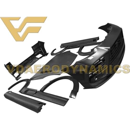 Suitable For 15-17 958 958.2 Porsche Cayenne VAD-MY Full Body Kit Front Bumper Rear Bumper Side Skirts Fender Flares Hood
