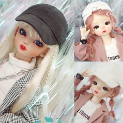 BJD Doll hat suitable for 1-3 1-4 1-6 size doll with baseball cap uncle doll accessories