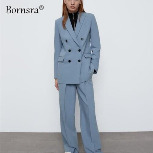Bornsra Women's Office Trouser Suits