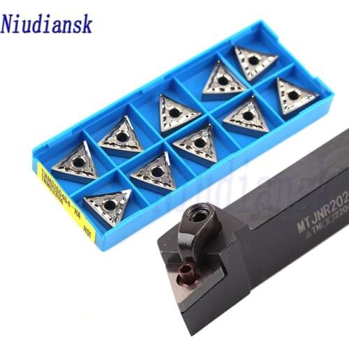 1pc MTJNR1616H16 MTJNR2020K16 MTJNR2525M16 MTJNL External Turning Tool Holder 10pcs TNMG160404 Carbide Inserts Turning Tools Set