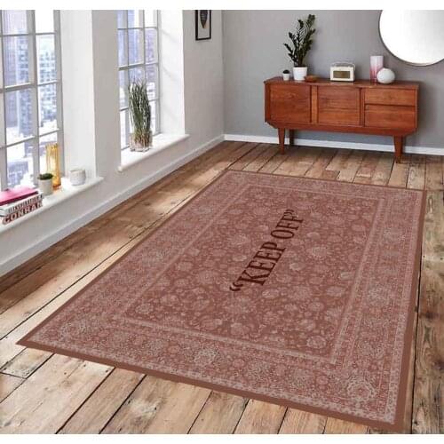 KEEP OFF 72 Classic Patterned Carpet , Fan Carpet Non Slip Floor Carpet,Teens Carpet,Area Rug