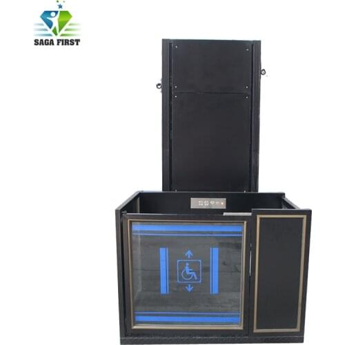 Mini electric Hydraulic home elevator wheelchair stair lift for disabled people