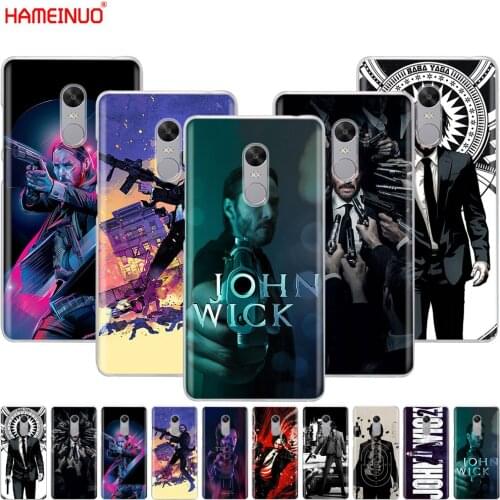 HAMEINUO John Wick Cover phone Case for Xiaomi redmi 5 4 1 1s 2 3 3s pro PLUS redmi note 4 4X 4A 5A