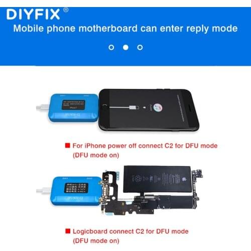For Apple iPhone 11/11Pro/11Pro Max 5-8P Mobile Phone One-key Forced Into DFU Brush Voltage Current Motherboard Detection Tool