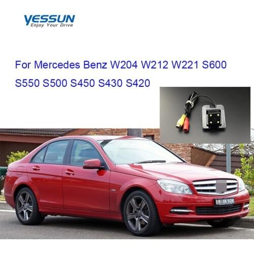 Yessun Car Rear View Camera For Mercedes Benz W204 W212 W221 S600 S550 S500 S450 S430 S420 nightview camera/ license plate camer