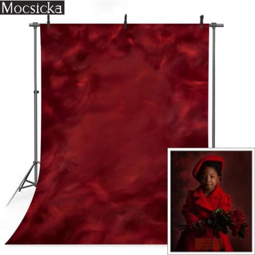 Red Abstract Texture Photography Background Newborn Children Portrait Backdrop Wedding Photocall Boda Baby Shower Photo Shoot