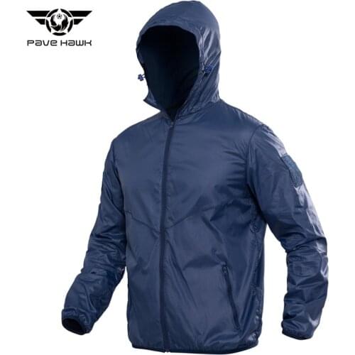 Brand Men Military Jacket Fast Dry Ultra Light Tactical Army Outwears Male Multi Pockets UV protection Quick Dry Thin Jacket Men