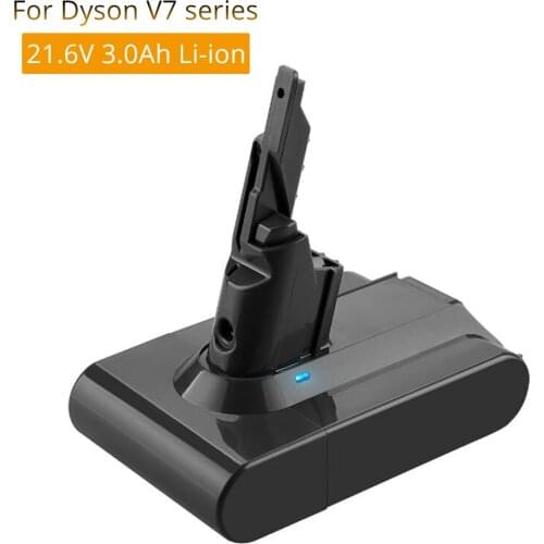 21.6V 3000mAh/64.8Wh Li-ion Battery for Dyson V7 Animal V7 extra V7 Mattress Vacuum Cleaner Replacement Parts Sony Cells