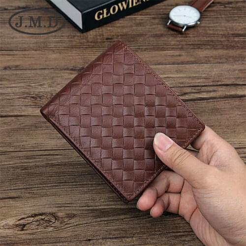 Mens Short Leather Wallets Mens Retro Zipper Leather Wallets Card Holders Mens Business Wallets Zipper Pocket
