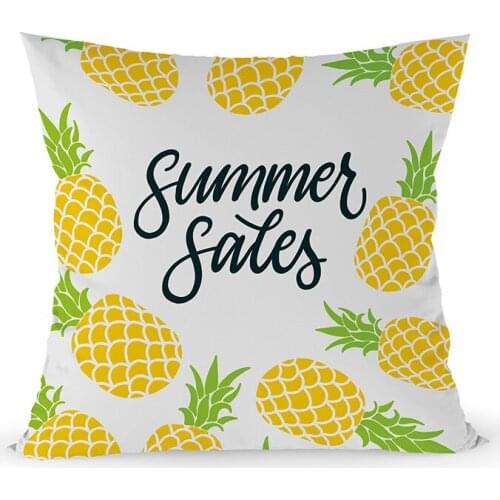 Cover without Pillow core Super soft short plush yellow Nordic wind pillow hot pillowcase pillow cover car seat sofa pillow