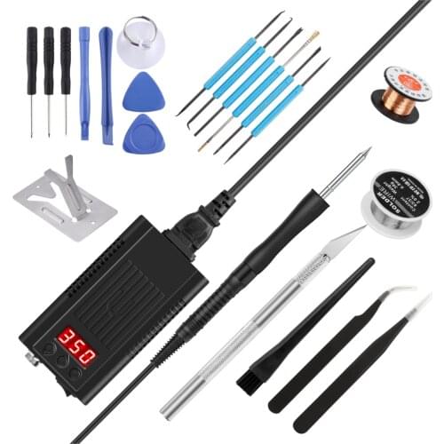 Uyue 305 75W Welding Solder Soldering Iron Internal Heating Type Welding Tool trinity digital display with T12 for Bakon 950D