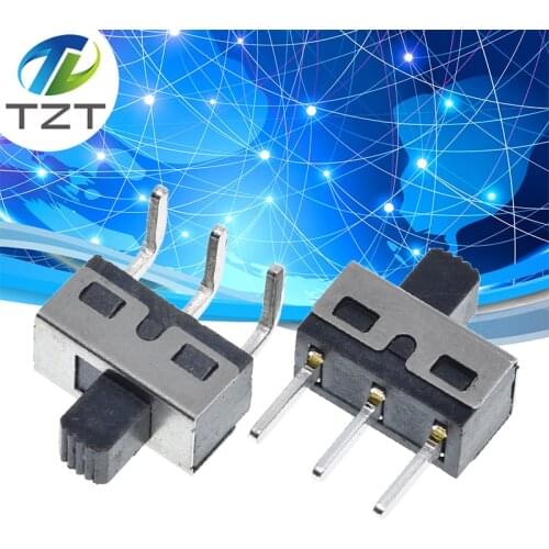 10PCS SS12D10 SS12D06 Toggle Switch 3Pins Straight Feet Handle High 5mm Spacing Of 4.7mm 3A 250V SS12D10 Power Switches