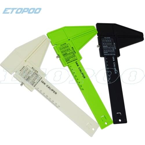 Drop shipping 0-140mm plastic caliper antropometer elbow ruler vitruvian caliper Antropometro medical vernier caliper for elbow