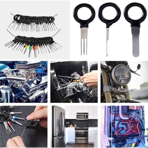 Terminal Ejector Kit Needle Retractor Auto Terminals Removal Key Tool Set Terminal Connector Removal Tool Kit
