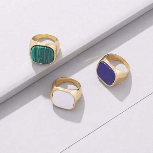VG 6YM New Fashion Trend Resin Ladies Ring Sell Like Hot Sweet Girl Party Anniversary Gift Jewelry Dropshipping Gifts
