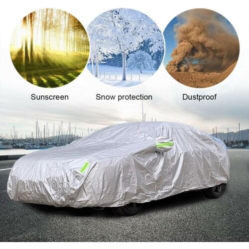 XXL/XL Extra Large Full Car Cover Saloon Estate Dustproof Weather UV Protection 5.3m x 2m x 1.5m/ 4.9m x 1.8m x 1.5m