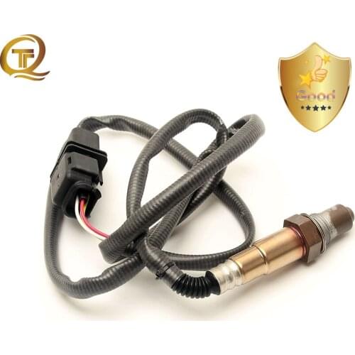 2pcs Car O2 Oxygen Sensor 0258017025 LSU 4.9 for Ford Chevy Toyota Honda Bosch PLX AEM 30-2004 5 Wires 6 Pin O2 Sensor