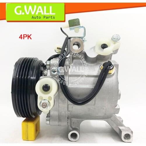 Auto AC A/C Air Conditioning Compressor Cooling Pump PV4 SV07C for Perodua Myvi MK1 1.3 PETROL 2006-2012 DCP49001 447190-6620