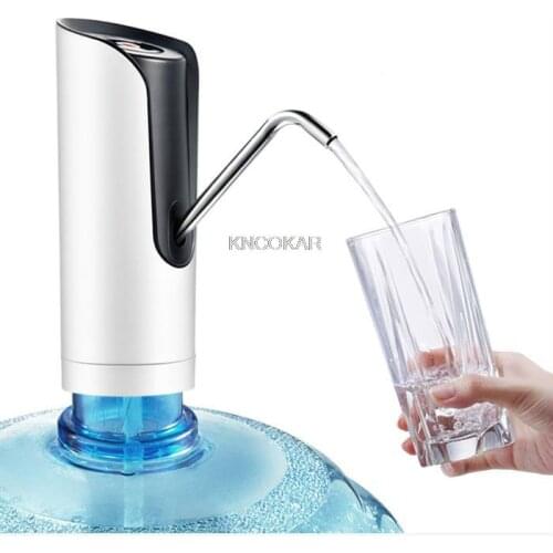 Barrelled water automatic feeder office dormitory household water dispenser electric key pump