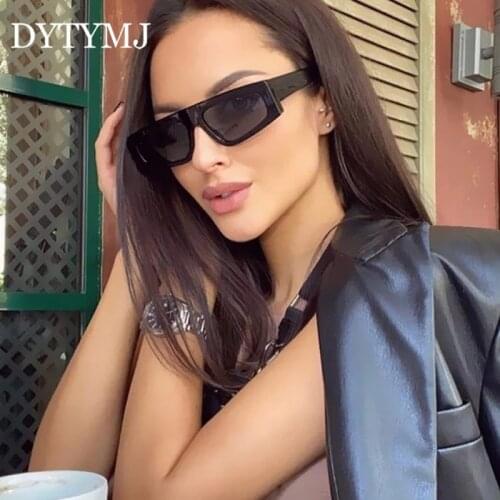 DYTYMJ Vintage Cat Eye Sunglasses Women Luxury Brand Designer Sunglasses Women Retro Square Sun Glasses for Men Gafas De Sol