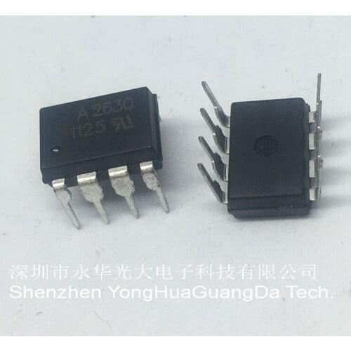 HCPL-2630 A2630 DIP-8 New and original,Integrated circuit, optocoupler