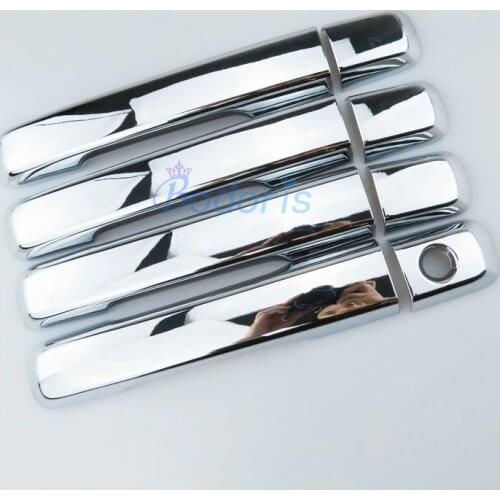 Chrome Car Styling Door Handle Cover Overlay Panel 2012 2013 2014 2015 2016 2017 2018 For ISUZU DMAX D-MAX D MAX Accessories
