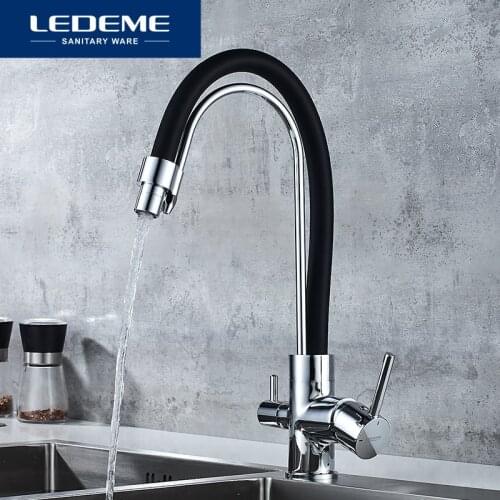 LEDEME Kitchen Faucets For Drinking Water