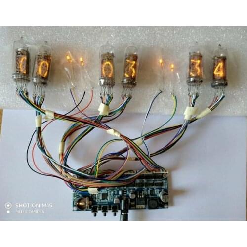 Diy Tube Glow Tube Clock Kit Module Core Board IN14 QS30 IN12 General PCBA