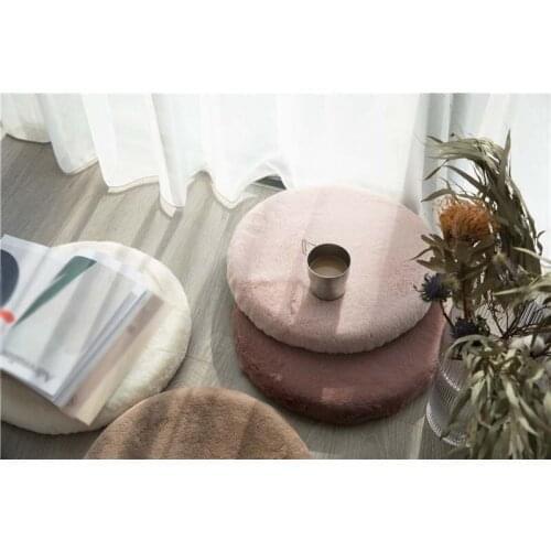 New Cushion Office Decompression Pad Chair Pad Floor Mat Modern Home Decoration Pad Memory Cotton Round Pad