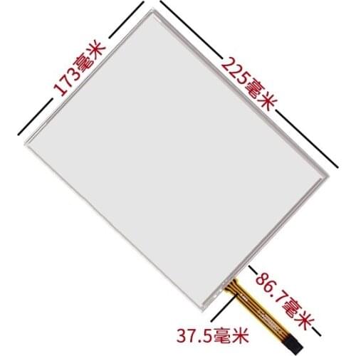 New 10.4 "4-wire resistive-touch screen suitable for textile machine industrial touch screen 225*173mm