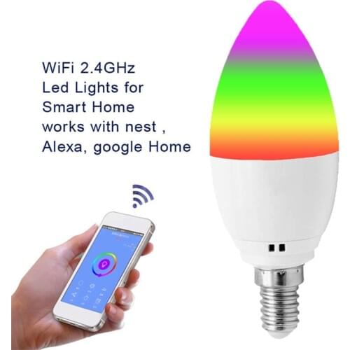Dimmable RGB LED Smart Bulb Bluetooth Magic Lamp RGBW RGBWW Smart Lamp Music Control Apply To IOS /Android