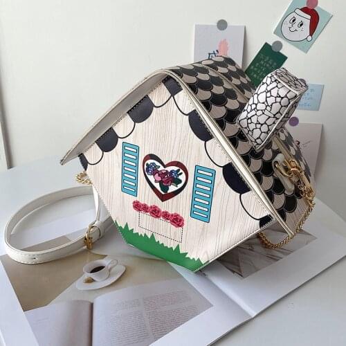 Room Shape Box Style Handbag Womens Fashion Crossbody Bag Clutch Bag For Girl Purses Designer Bags Quality Leather Shoulder Bag