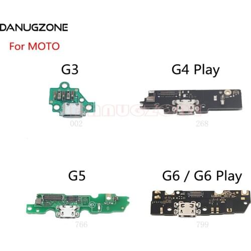 USB Charging Dock Port Socket Jack Plug Connector Charge Board Flex Cable For Motorola MOTO G5 G4 Play G3 G6 Play