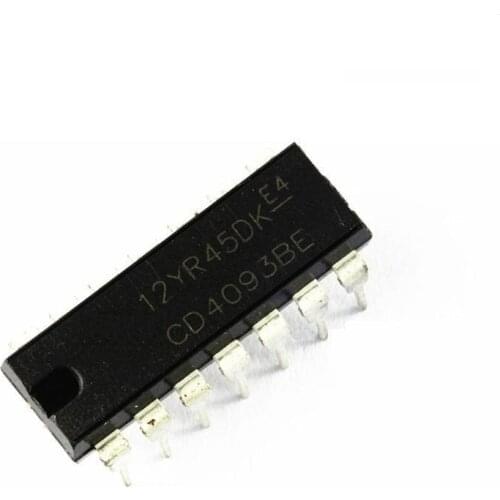 10PCS CD4093 CD4093BE 4093 DIP-14 CHIP IC NEW