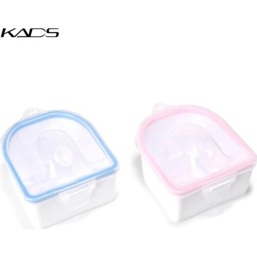 KADS 2 PCS Nail Soaking Soak Bowl Nail Art Polish Remove Wash Soaker Tray Manicure Spa Tool for Art Polishing Treatment Bowl