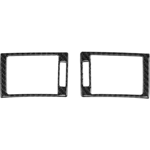 For Audi A4 B7 S4 2005 2006 2007 2008 Car Interior Decoration Carbon Fiber Outlet Panel 5D Sticker Cover Car Styling Accessories